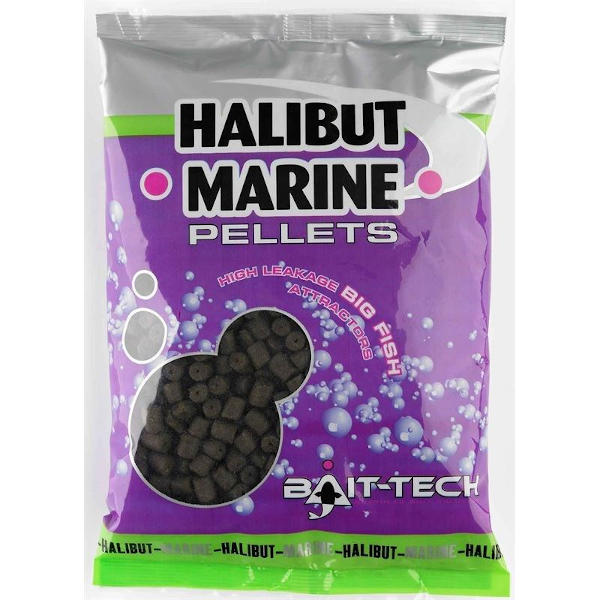 Bait-Tech Halibut Marine Pellets Pre-Drilled 1 Bait-Tech Halibut Marine Pellets Pre-Drilled