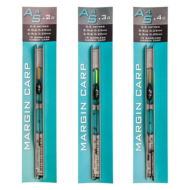 Drennan AS4 Margin Carp Pole Rigs 1 Drennan AS4 Margin Carp Pole Rigs