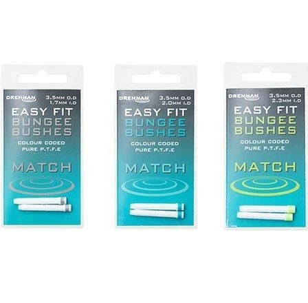 Drennan Easy Fit Match Bungee Bushes 1 Drennan Easy Fit Match Bungee Bushes