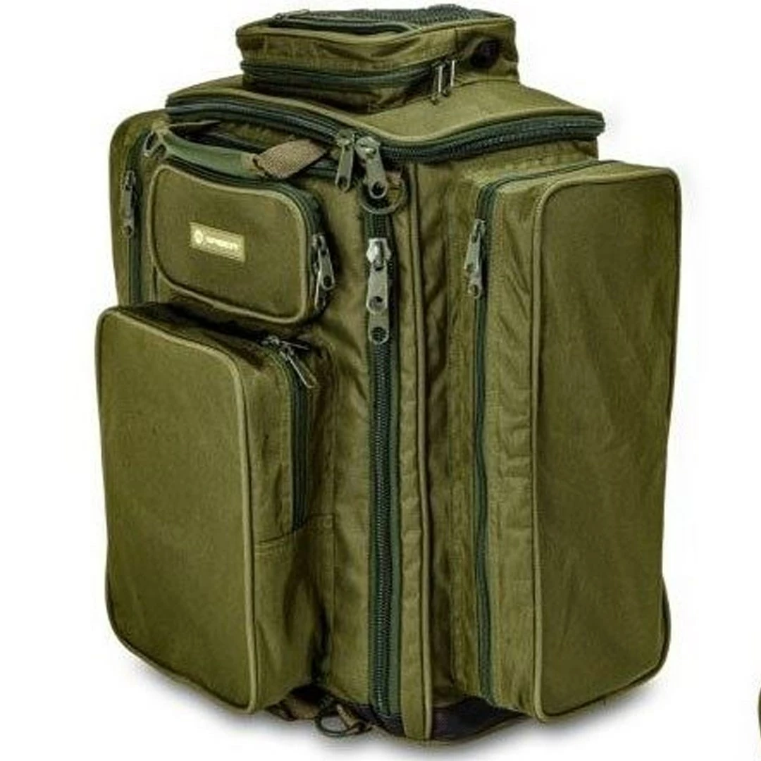 Saber Tackle Saber 40 Litre Olive Rucksack/Barrow Bag 1 Saber Tackle Saber 40 Litre Olive Rucksack/Barrow Bag