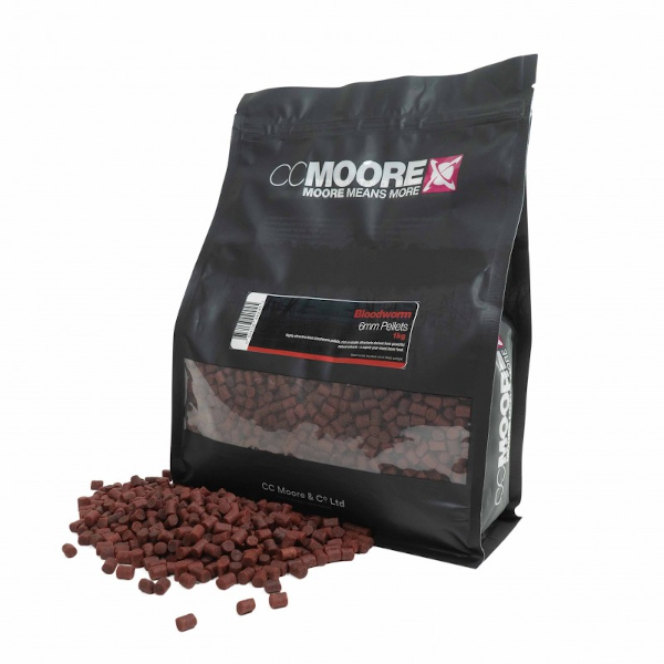 CC Moore Boosted Bloodworm Pellets 1kg 1 CC Moore Boosted Bloodworm Pellets 1kg