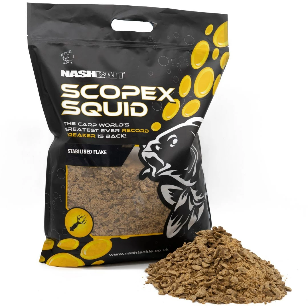Nash Scopex Squid Stabilised Flake 1 Nash Scopex Squid Stabilised Flake