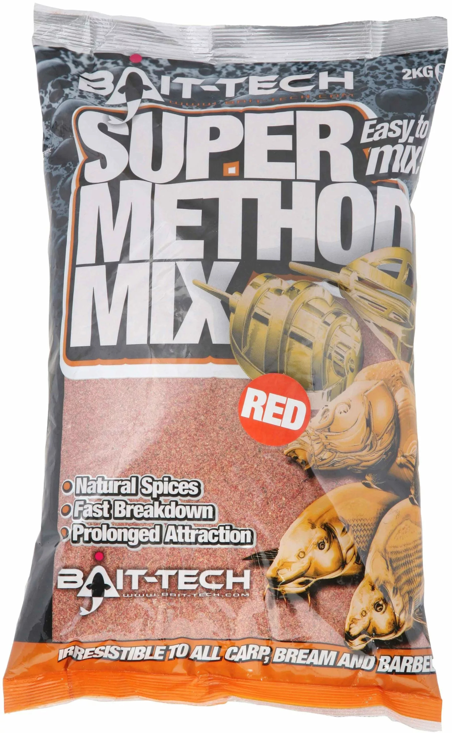 Bait-Tech Super Method Mix Red Groundbait 2kg 2 Bait-Tech Super Method Mix Red Groundbait 2kg - Image 2