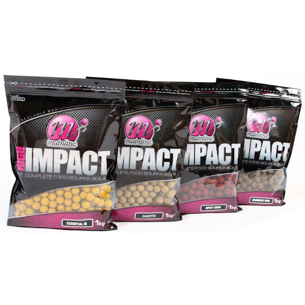 Mainline High Impact Boilies 1kg 15mm 1 Mainline High Impact Boilies 1kg 15mm