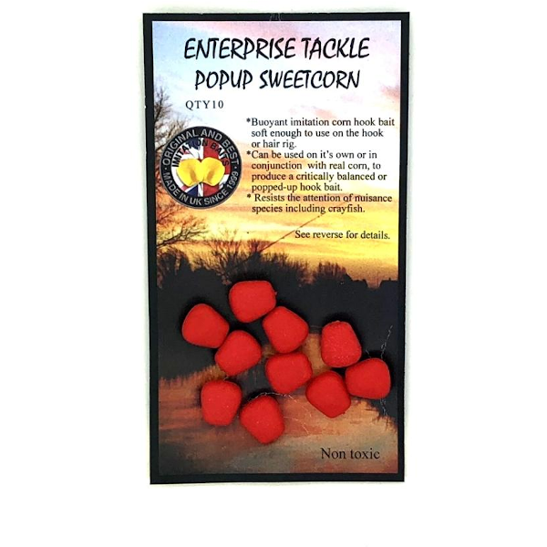 Enterprise Tackle Enterprise Pop-Up Sweetcorn Red Strawberry 1 Enterprise Tackle Enterprise Pop-Up Sweetcorn Red Strawberry
