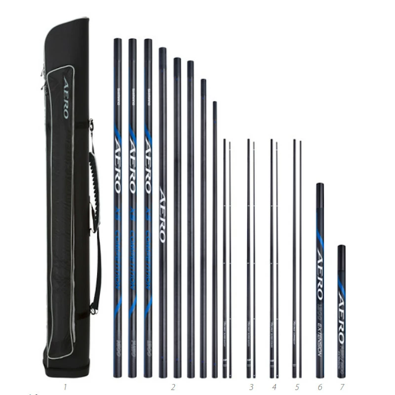 Shimano Aero X5 Competition Pole 16m 2 Shimano Aero X5 Competition Pole 16m - Image 2