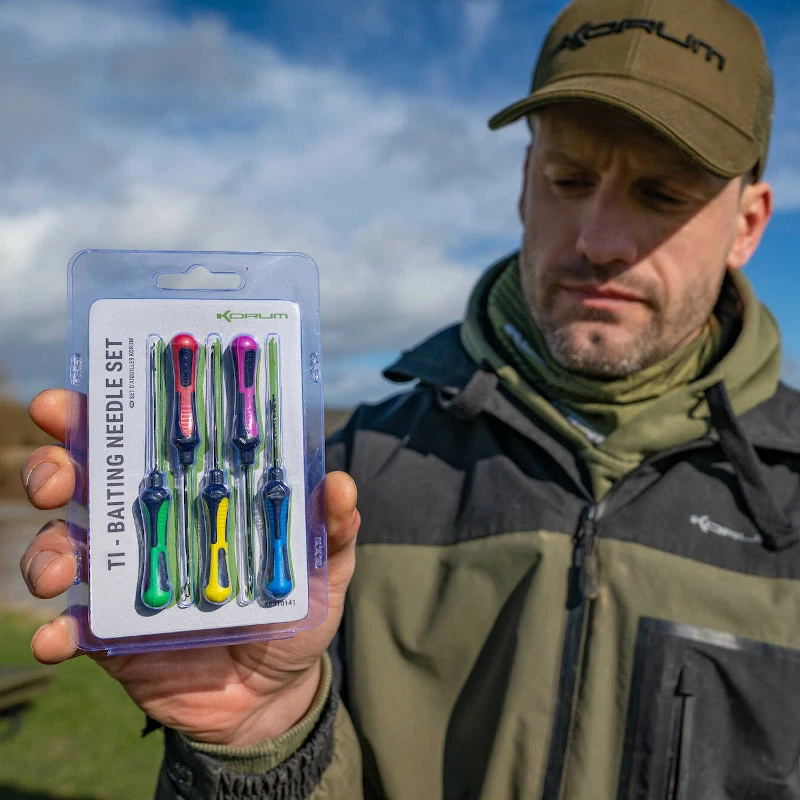 Korum Ti Baiting Needle Set 2 Korum Ti Baiting Needle Set - Image 2